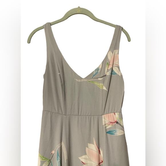 Show Me Your Mumu NEW Size XXS  Kendall Chiffon V Neck Maxi Bridesmaid Dress - Picture 7 of 12